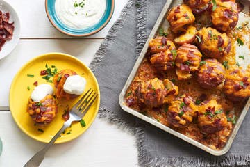 Loaded Mini Baked Potato Bites