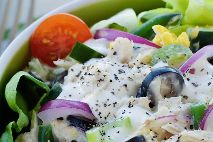 Albacore Tuna and Vegetable Salad