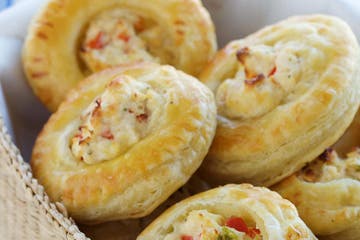 Chicken Puff Pastry Crowns