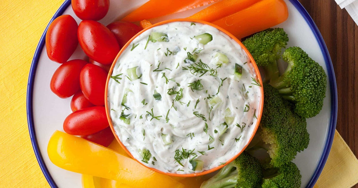 Ranch Cucumber Tea Sandwich Dip Recipe | Hidden Valley® Ranch