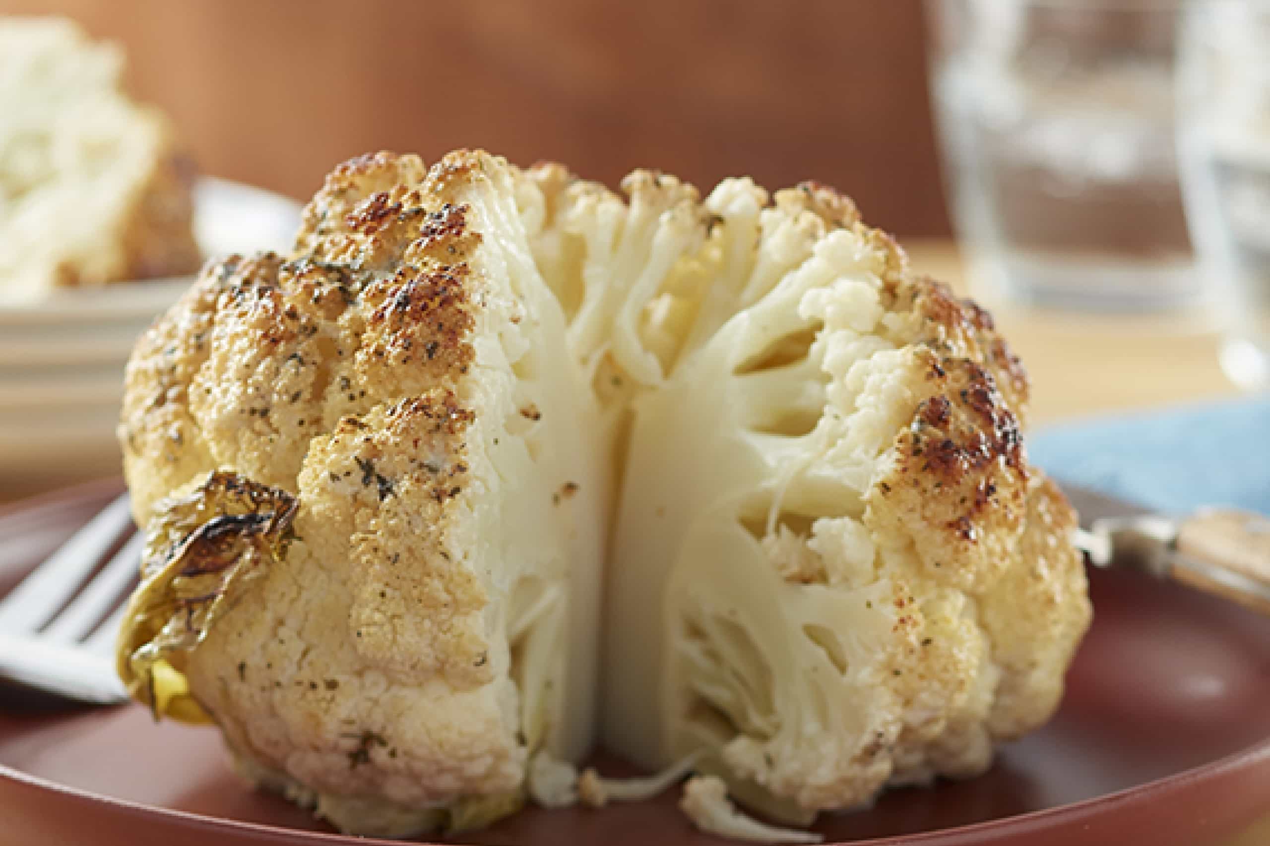 Slow Cooker Whole Cauliflower