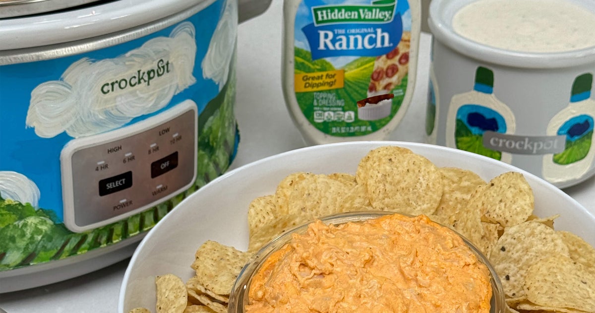 Crock-pot® Snack-tastic Slow Cooker Hidden Valley Ranch Chow Recipe 